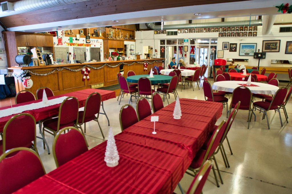 Main Room rectangular tables