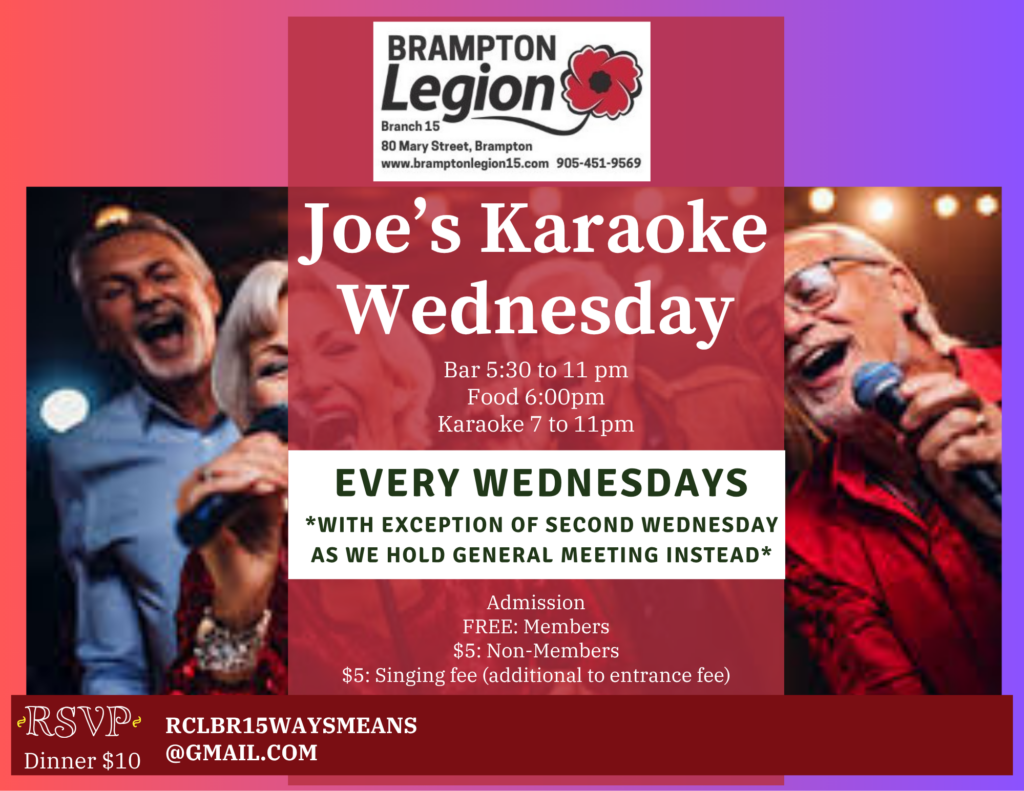 GENERIC Karaoke Wednesday